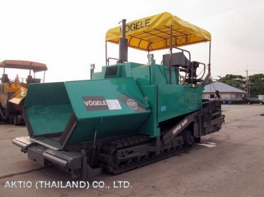ขายรถปูยางล้อแทรค Vogele SUPER1600 มือสองนำเข้าจากยุโรป สภาพสวย พร้อมใช้งาน