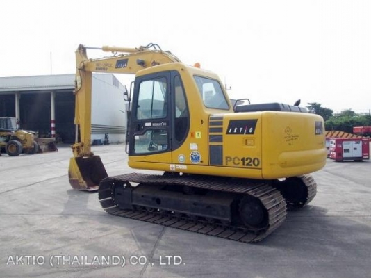 ขายรถขุด KOMATSU PC120-6EO มือสองนำเข้าจากญี่ปุ่น สภาพสวยพร้อมใช้งาน
