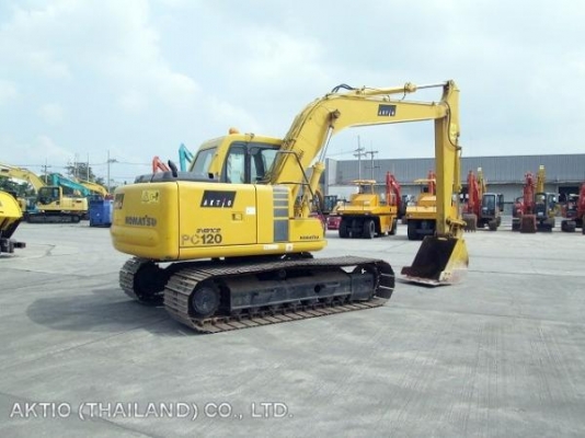 ขายรถขุด KOMATSU PC120-6EO มือสองนำเข้าจากญี่ปุ่น สภาพสวยพร้อมใช้งาน