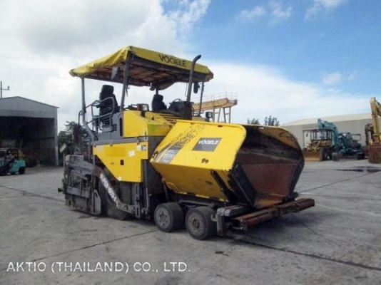 ขายรถปูยางล้อยาง Vogele SUPER11603-1 มือสองนำเข้าจากยุโรป สภาพสวย พร้อมใช้งาน