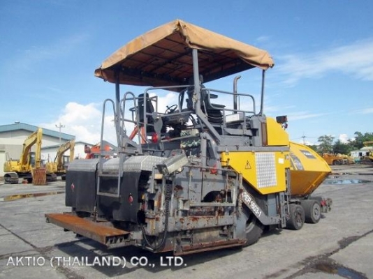 ขายรถปูยางล้อยาง Vogele SUPER1603-1 ปี 2004 มือสองนำเข้าจากยุโรป สภาพสวย พร้อมใช้งาน