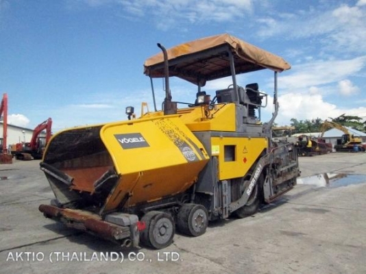 ขายรถปูยางล้อยาง Vogele SUPER1603-1 ปี 2004 มือสองนำเข้าจากยุโรป สภาพสวย พร้อมใช้งาน