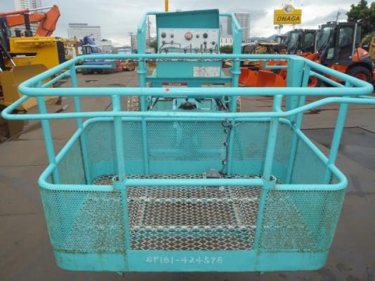 บูมลิฟต์ Aichi SP181 ปี 1990 ยาว 18 เมตรแบบล้อยาง นำเข้าญี่ปุ่น สภาพสวยมาก ๆ ขายไม่แพงครับ บูมลิฟต์ Aichi SP181 ปี 1990 ยาว 18 เมตรแบบล้อยาง นำเข้าญี่ปุ่น สภาพสวยมาก ๆ ขายไม่แพงครับ