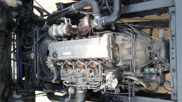 รถดั้มพ์.ISUZU.NQR.150แรง.เทอร์โบอินเตอร์ปี46.แอร์เพาเวอร์F