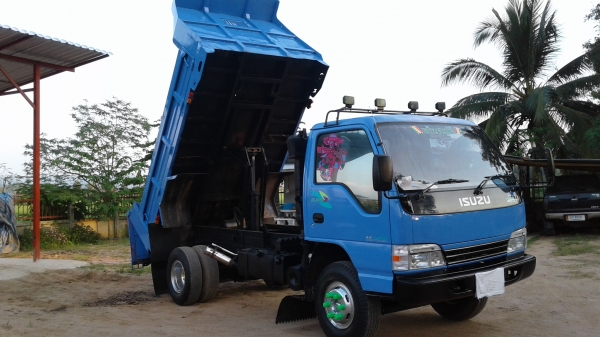 รถดั้มพ์.ISUZU.NQR.150แรง.เทอร์โบอินเตอร์ปี46.แอร์เพาเวอร์F