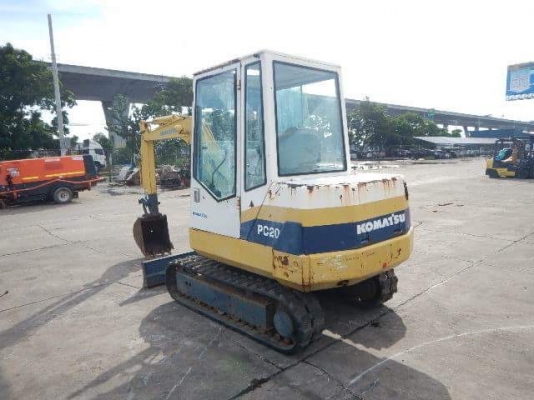 ขายรถขุด KOMATSU PC20-6 มีตู้สภาพสวยรถพร้อมใช้งาน รถนอกแท้ๆ ขายรถขุด KOMATSU PC20-6 มีตู้สภาพสวยรถพร้อมใช้งาน รถนอกแท้ๆ