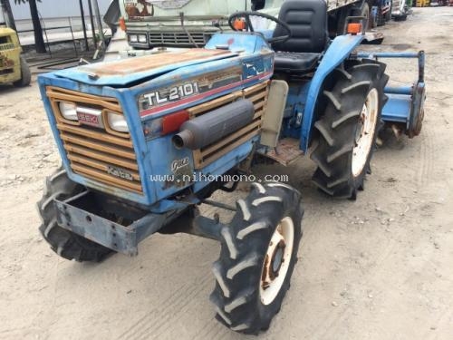 รถพรวนดินนั่งขับ ISEKI  TL2101รหัสสินค้า 80903940 มีชุดพรวนดินโรตารี่พร้อมใช้งาน www.nihonmono.com