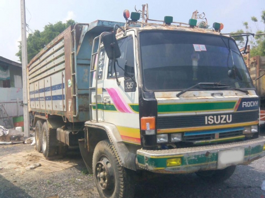 **559,000 บ.ต่อรอง/// 10ล้อ2เพลาดั้มเนียม ISUZU ROCKY FVZ-175 แรง เครื่อง+เกียร์+ช่วงล่าง เดิมๆ คัสซีสวย หัวบาง พาวเวอร์/ทริฟฟี่/สโลวเดิม ครบ ดั้มเนียมสภาพดี ยางพอได้ ตามสภาพ พร้อมใช้ เล่มฯ ครบ **ขาย ISUZU ROCKY FVZ-175 10ล้อ2เพลาดั้มเนียม สภาพดี เดิมบาง