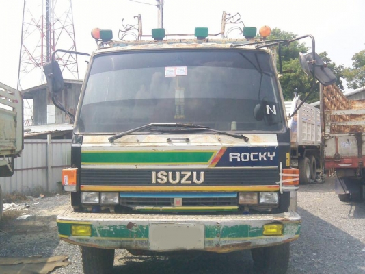 **559,000 บ.ต่อรอง/// 10ล้อ2เพลาดั้มเนียม ISUZU ROCKY FVZ-175 แรง เครื่อง+เกียร์+ช่วงล่าง เดิมๆ คัสซีสวย หัวบาง พาวเวอร์/ทริฟฟี่/สโลวเดิม ครบ ดั้มเนียมสภาพดี ยางพอได้ ตามสภาพ พร้อมใช้ เล่มฯ ครบ **ขาย ISUZU ROCKY FVZ-175 10ล้อ2เพลาดั้มเนียม สภาพดี เดิมบาง