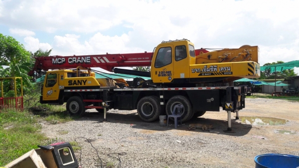 ขายรถเครน 25 ตัน SANY รถบริษัทต้องการขายออกสถาพพร้อมใช้ ขายรถเครน 25 ตัน SANY รถบริษัทต้องการขายออกสถาพพร้อมใช้