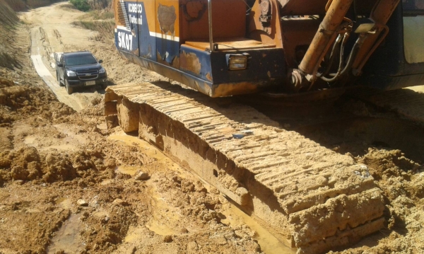 ขายรถแบคโฮ KOBELCO SK07-// รุ่น HDL คอลโทรลสั้น ตัวเดินใหญ่ ราคา 550000