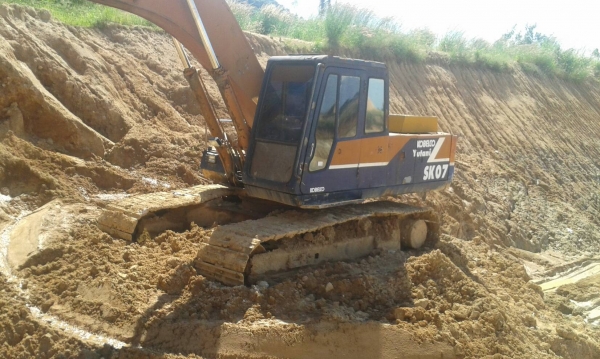 ขายรถแบคโฮ KOBELCO SK07-// รุ่น HDL คอลโทรลสั้น ตัวเดินใหญ่ ราคา 550000