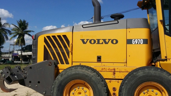 ขาย รถเกรดG970 Volvo ปี 2007 ชั่วโมงทำงาน 7000 พร้อมใช้งาน