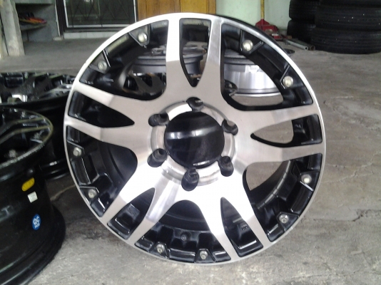 แม็กขอบ 15 6รู139 สีดำหน้าเงา