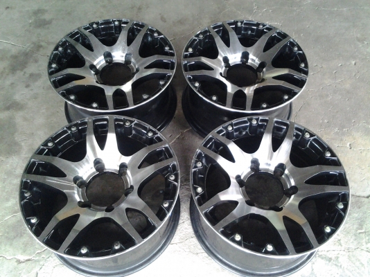 แม็กขอบ 15 6รู139 สีดำหน้าเงา