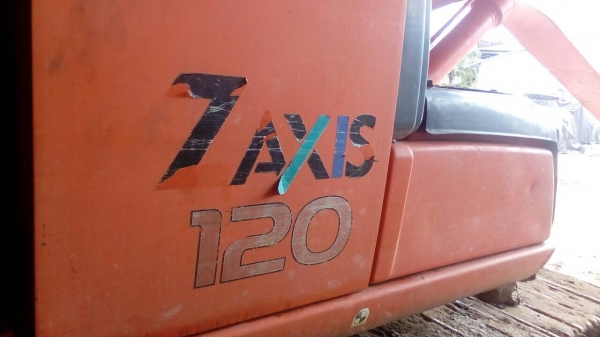 รถแบคโฮ HITACHl ZAXlS 120. , ​( รถทำงาน 6,3xx ชม. ) สนใจติดต่อ 081 - 6079515