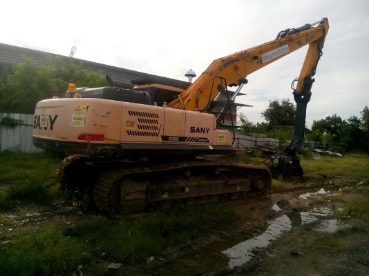 ขายรถแม็คโคร SANY รุ่น SY 365C พร้อมหัว Wibro มือสอง สภาพดี