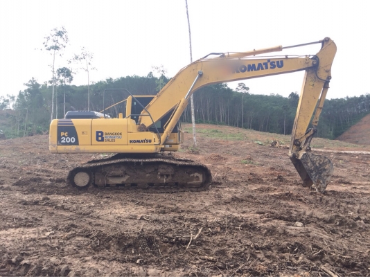 ขายดาวน์รถแบคโฮ KOMATSU PC200-8MO ทำ 3050ชั่วโมง สนใจโทร 081-970-1072
