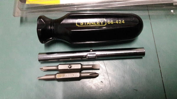 ขายไขควงสลับได้STANLEY MADE IN USA.ใหม่เก่าเก็บ