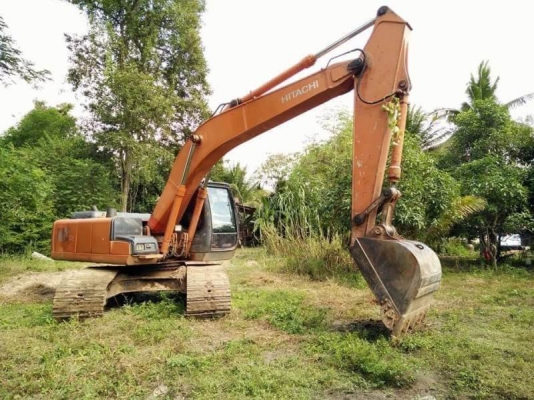 ขาย 1,290.000 HITACHI ZX200-1 ทำงาน 12,xxx ชม.เครื่องดี ปั้มแรง ไฟฟ้าครบ เปลี่ยน โช่ใหม่ เอวให้ใหม่ เอกสารเล่มทะเบียน  รถอยู่ จ.มหาสารคาม  090-772-3710 090-772-3708