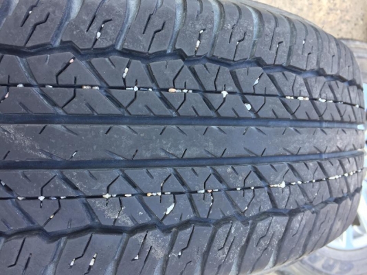 ขายล้อ MITSUBISHI TRITON Plus ขอบ17 6รู พร้อมยาง DUNLOP 245-65-17 ปลายปี14 ดอกยางเต็มๆ ชุดละ 8,500 บาท