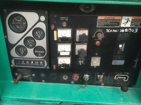 ขายเครื่องปั่นไฟมือสองจากญี่ปุ่นสภาพเดิมๆพร้อมใช้งานราคาไม่แรง