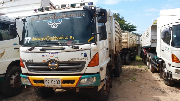ขาย 1,370,000 Hino Mega. 260 ปี 48สิบล้อดั้มแม่=ลูก 2คาน หัวบาง ยางดี คัชซีสวย รถสวยพร้อมใช้เอกสารพร