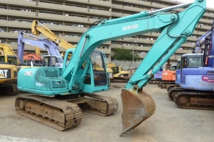 ขาย รถแบคโฮ KOBELCO SK100-3 มาคไฟ้ ซุปปอร์ เก่าญี่ปุ่น โทร.086-303-9797 กู๋อ๋า
