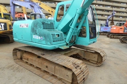 ขาย รถแบคโฮ KOBELCO SK100-3 มาคไฟ้ ซุปปอร์ เก่าญี่ปุ่น โทร.086-303-9797 กู๋อ๋า