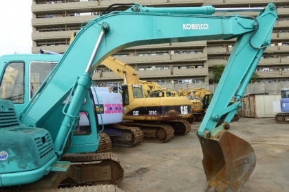 ขาย รถแบคโฮ KOBELCO SK100-3 มาคไฟ้ ซุปปอร์ เก่าญี่ปุ่น โทร.086-303-9797 กู๋อ๋า