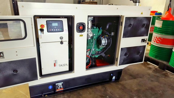 เครื่องปั่นไฟ 22KVA/22KW 1เฟส รับประกันสินค้า 1ปี มีสินค้าพร้อมส่ง