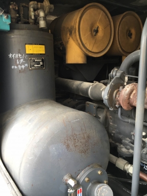 Airman PDSF530S #80-4050259 : เครื่องปั๊มลม High pressure 10 บาร์ : 530cfm นำเข้าจากญี่ปุ่น โทร. 080-6565422 (หนิง)