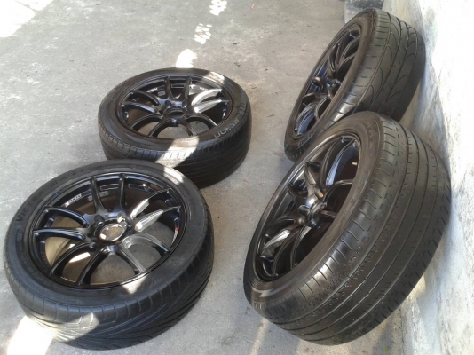 ขอบ17นิ้ว5รู114 พร้อมยาง ชุดนี้ ราคา 7200 บาท