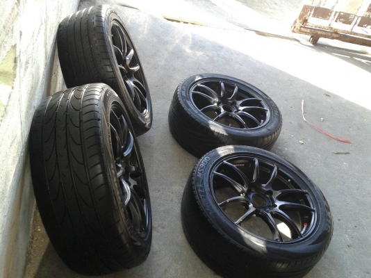 ขอบ17นิ้ว5รู114 พร้อมยาง ชุดนี้ ราคา 7200 บาท