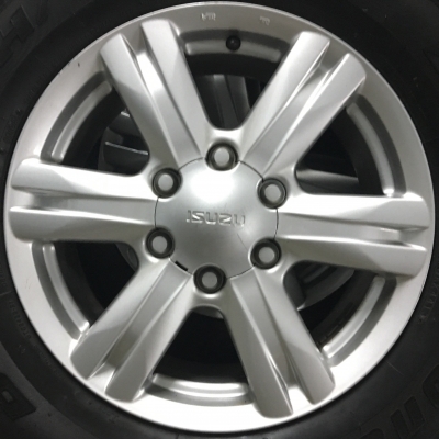 แม็ก ISUZU MU-X พร้อมยาง Bridgestone 255-65-17 แม็ก ISUZU MU-X พร้อมยาง Bridgestone 255-65-17