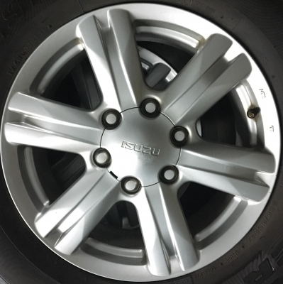 แม็ก ISUZU MU-X พร้อมยาง Bridgestone 255-65-17 แม็ก ISUZU MU-X พร้อมยาง Bridgestone 255-65-17