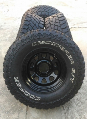 ขายล้อ Rock 16x8 ลบ 25 พร้อมยาง 285/75/16 (33")