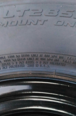ขายล้อ Rock 16x8 ลบ 25 พร้อมยาง 285/75/16 (33") ขายล้อ Rock 16x8 ลบ 25 พร้อมยาง 285/75/16 (33")