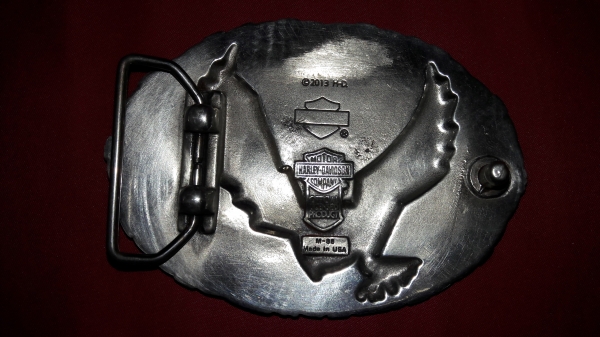 หัวเข็มขัดฮาเล่ย์ HARLEY-DAVIDSON MADE IN USA.