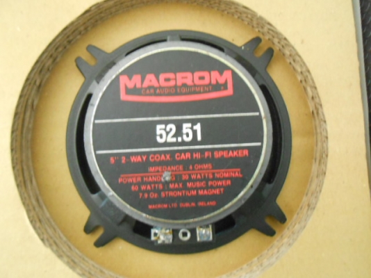 ลำโพง5นิ้ว แกนร่วม macrom