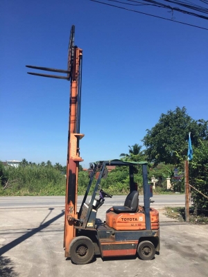 TOYOTA 5FG15  รถนอกเก่าญี่ปุ่น  เบนซิน+ แก็ส  เสา 4 เมตร