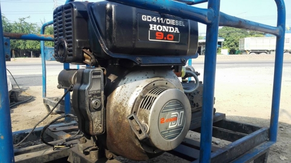 ** Sold ** ปั้มฉีดน้ำแรงดันสูงอิตาลี่ INTER PUMP แรงดัน 200 bar ชนเครื่องดีเซล HONDA 9 HP รุ่นใหม่ไดเร็กประหยัดน้ำมัน สตาร์ทติดทุกตัวงานประมูลของราชการ!!