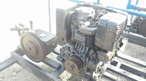 ** Sold ** ปั้มฉีดน้ำแรงดันสูงอิตาลี่ INTER PUMP แรงดัน 200 bar ชนเครื่องดีเซล HONDA 9 HP รุ่นใหม่ไดเร็กประหยัดน้ำมัน สตาร์ทติดทุกตัวงานประมูลของราชการ!!