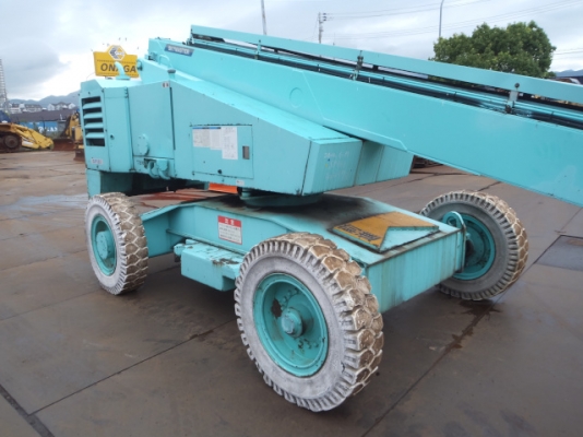 บูมลิฟต์ Aichi SP181 ปี 1990 ยาว 18 เมตรแบบล้อยาง นำเข้าญี่ปุ่น ราคาถูกครับ