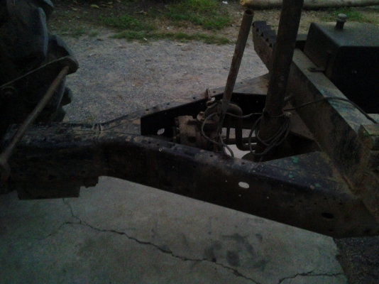 เทนเลอร์ดั้มลากติดท้ายรถไถสภาพสวยพร้อมใช้คับ