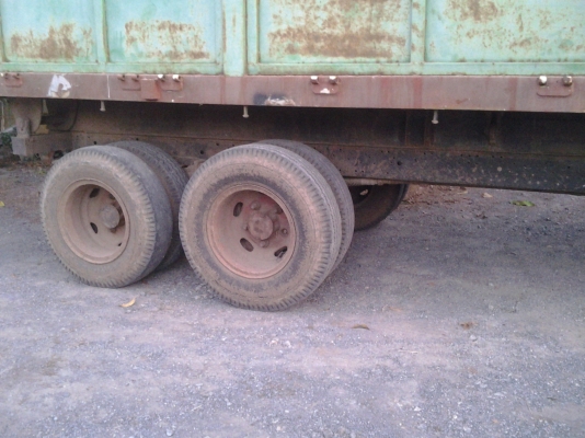 เทนเลอร์ดั้มลากติดท้ายรถไถสภาพสวยพร้อมใช้คับ