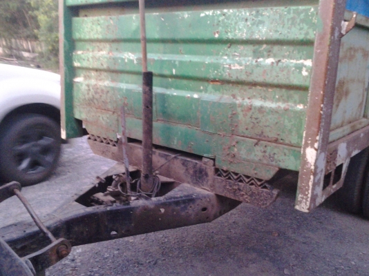 เทนเลอร์ดั้มลากติดท้ายรถไถสภาพสวยพร้อมใช้คับ