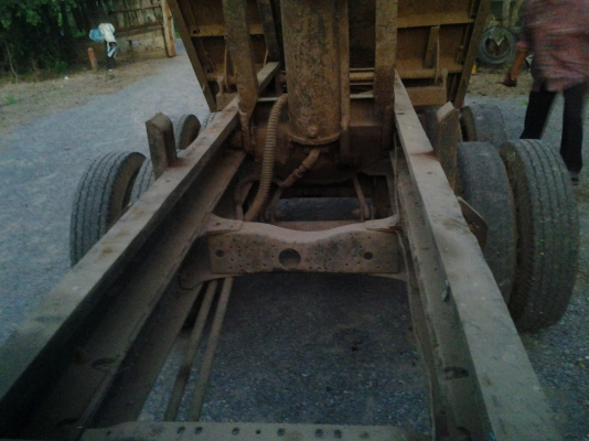 เทนเลอร์ดั้มลากติดท้ายรถไถสภาพสวยพร้อมใช้คับ