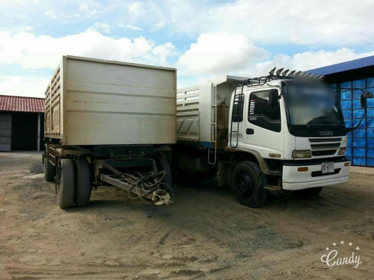 ขายรถพ่วงดั้มแม่ลูก DEGA 270 จดทะเบียน2546 กระบะดั้ม3มิตร ลูก2คาน สภาพสวยพร้อมใช้งาน เอกสารเล่มทะเบียนพร้อมโอน ราคา1,530,000 สนใจโทร 090-8588220คุณนะ 093-3258446คุณบิว หรือเข้าดูสินค้าอื่นๆได้ที่ www.narong2truck.com หรือ www.truck.in.th/498 หรือเพจFacebo