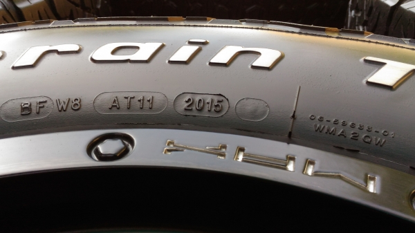 ขายล้อ Lenso max 4 พร้อมยาง BF KO2 ขนาด 265/75/16 ปี 15